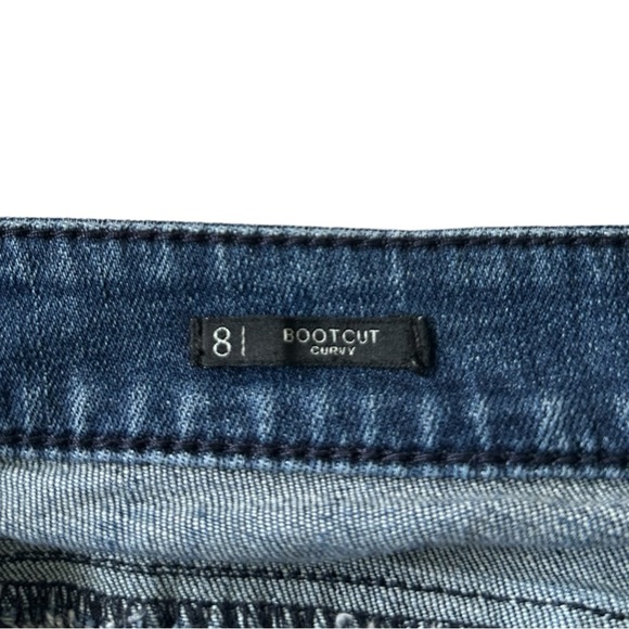 Talbots Bootcut Curvy Dark Wash Jeans Size 8 - Picture 5 of 9